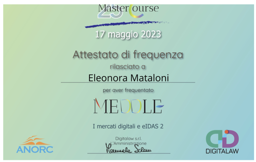 Attestato